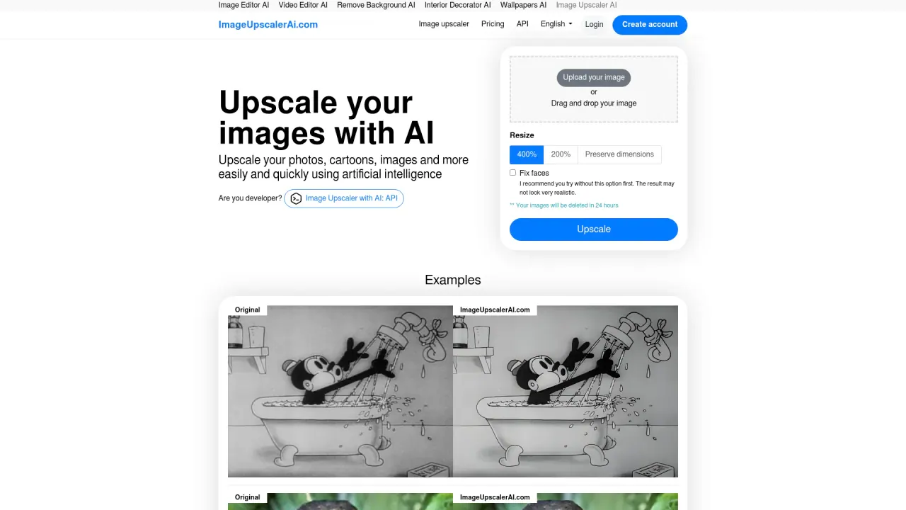 Image Upscaler AI screenshot