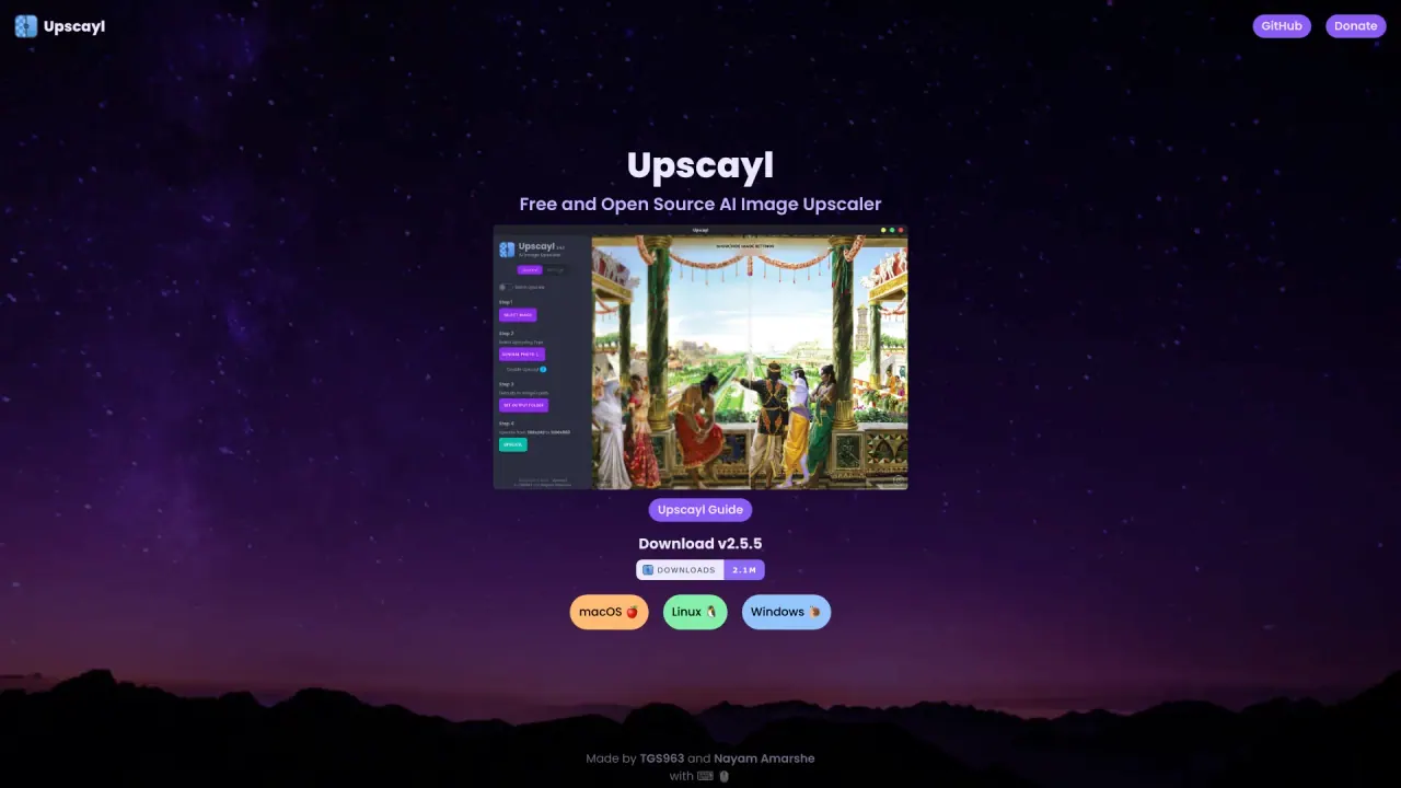 Upscayl screenshot