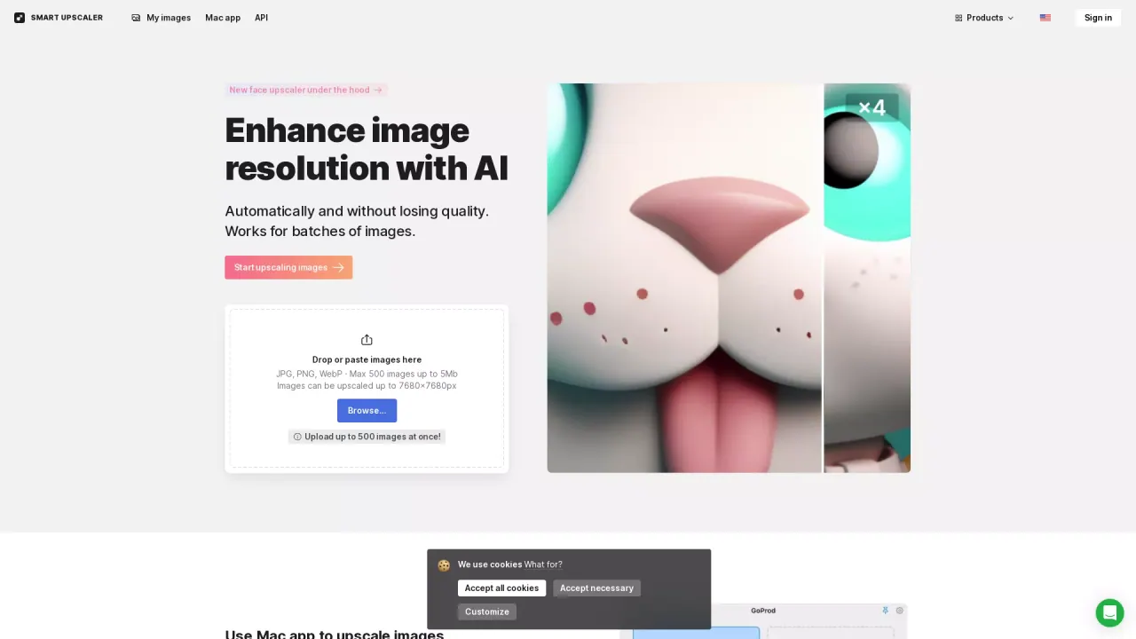 AI Smart Upscaler screenshot