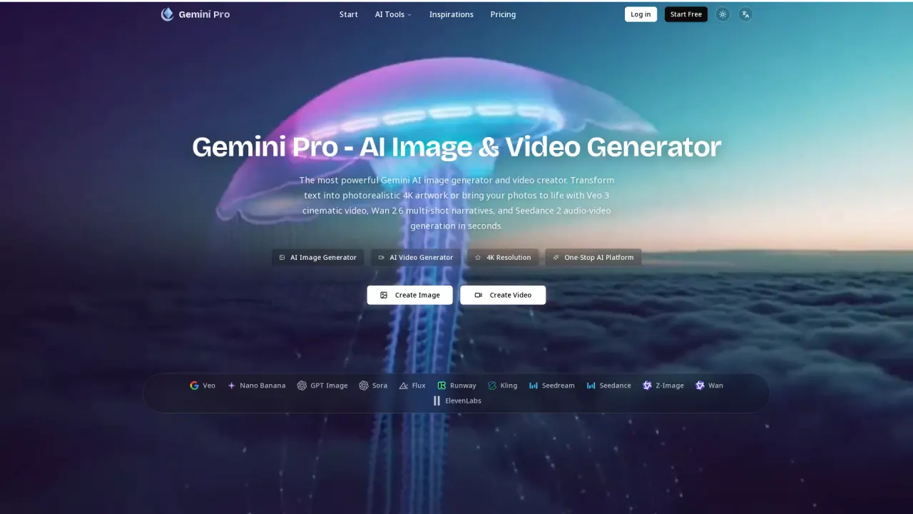 GeminiPro screenshot