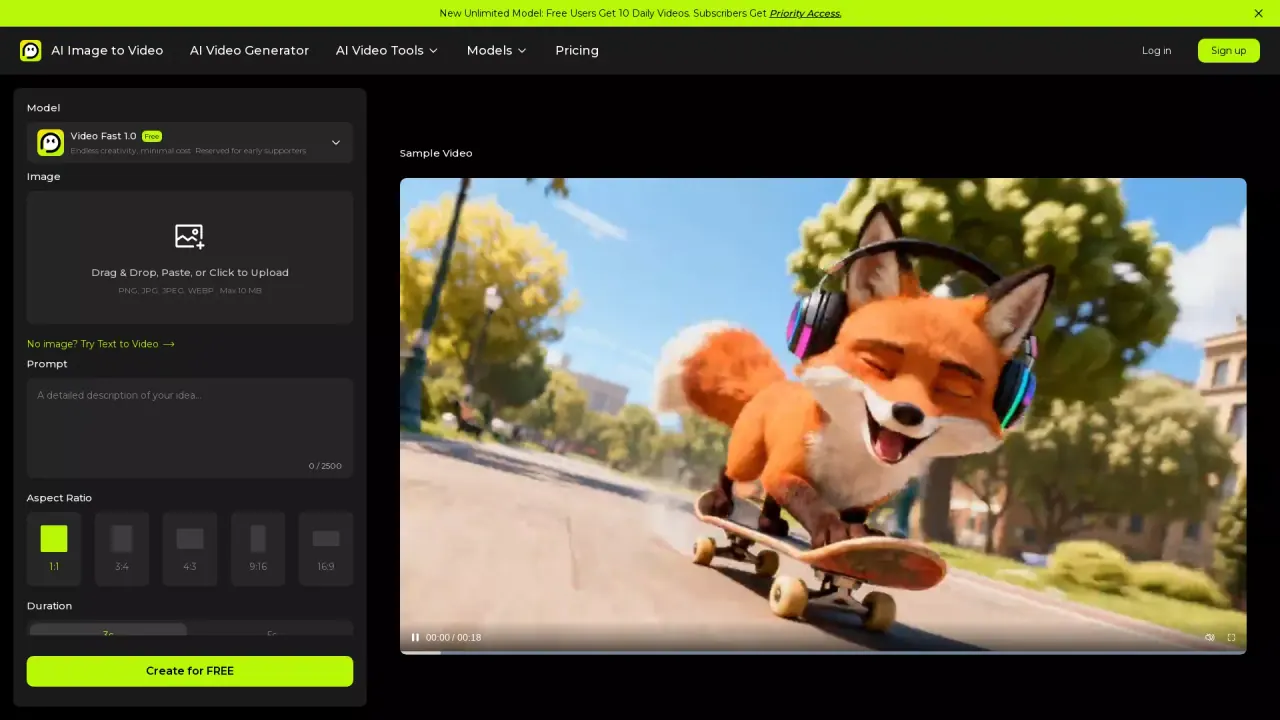 AI Image to Video screenshot
