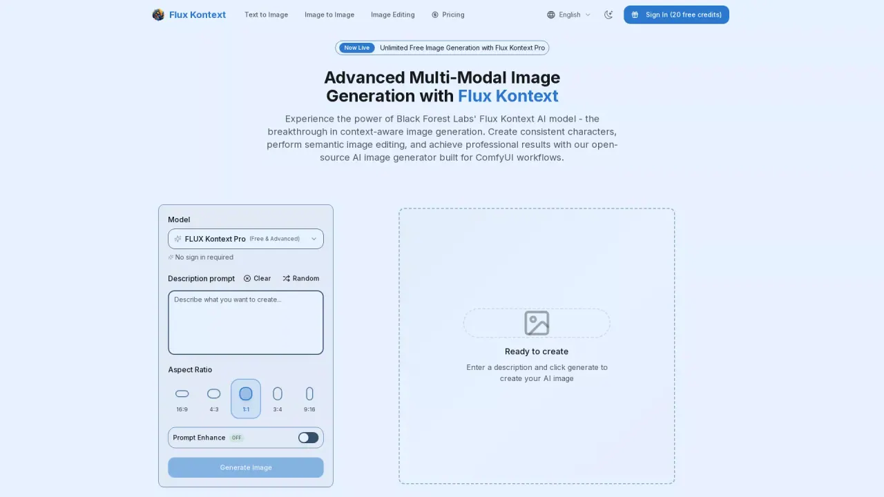 Flux Kontext screenshot