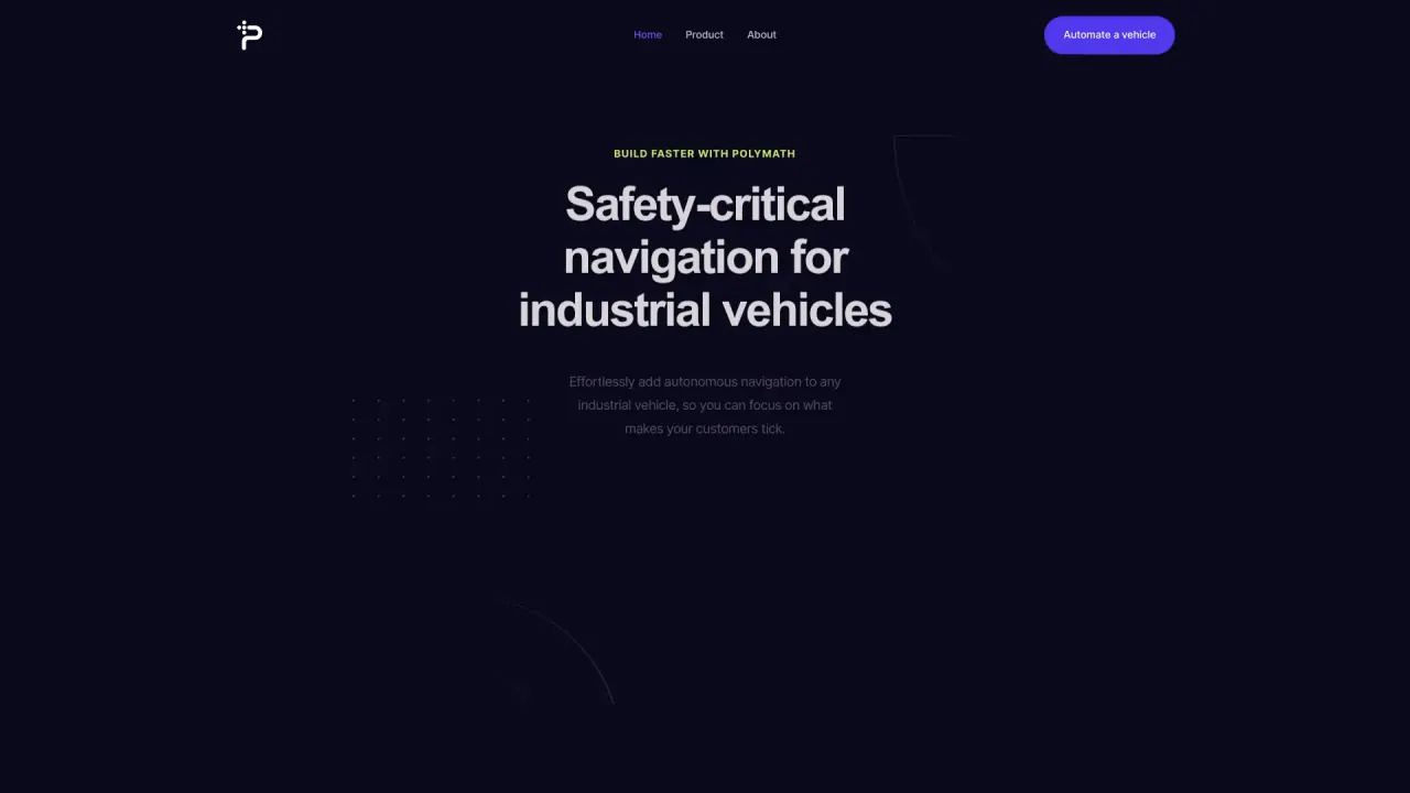 Polymathrobotics screenshot