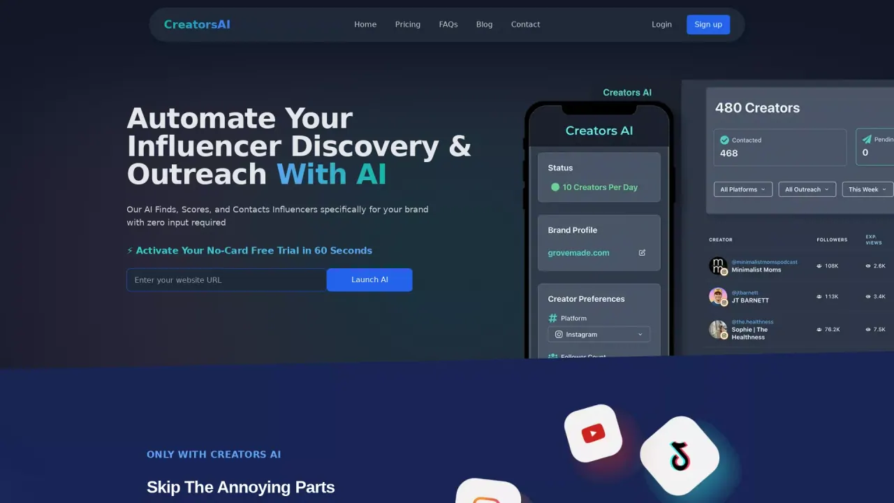 Creators AI screenshot