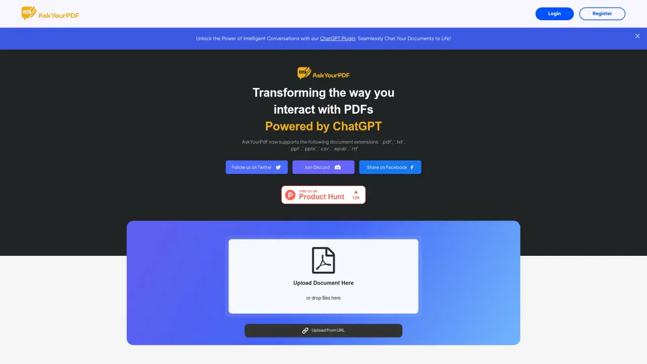 Ask Your Pdf screenshot
