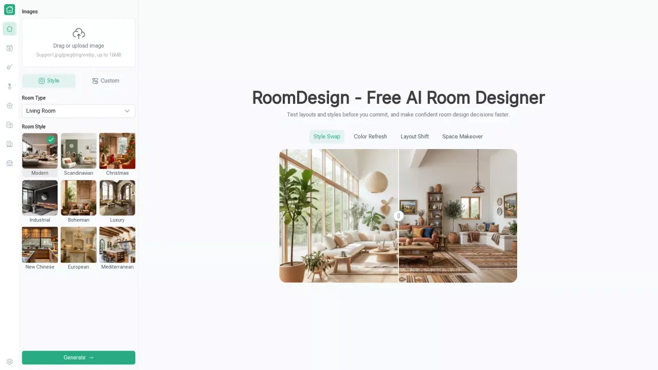 RoomDesign screenshot