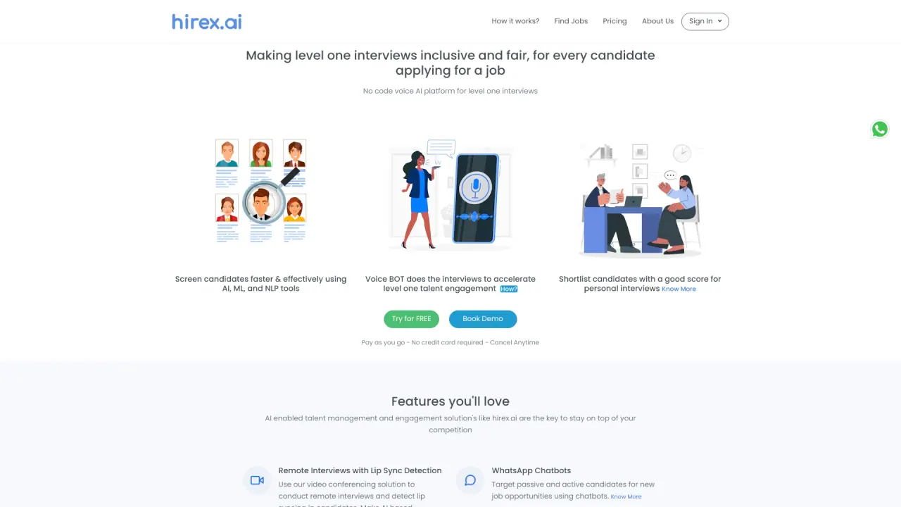 HirexAI screenshot