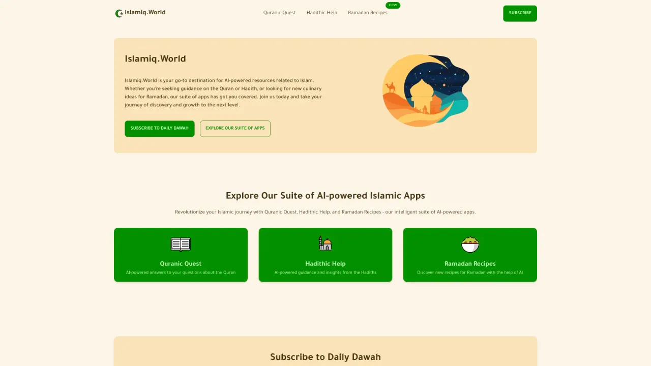 Ramadan Recipes screenshot