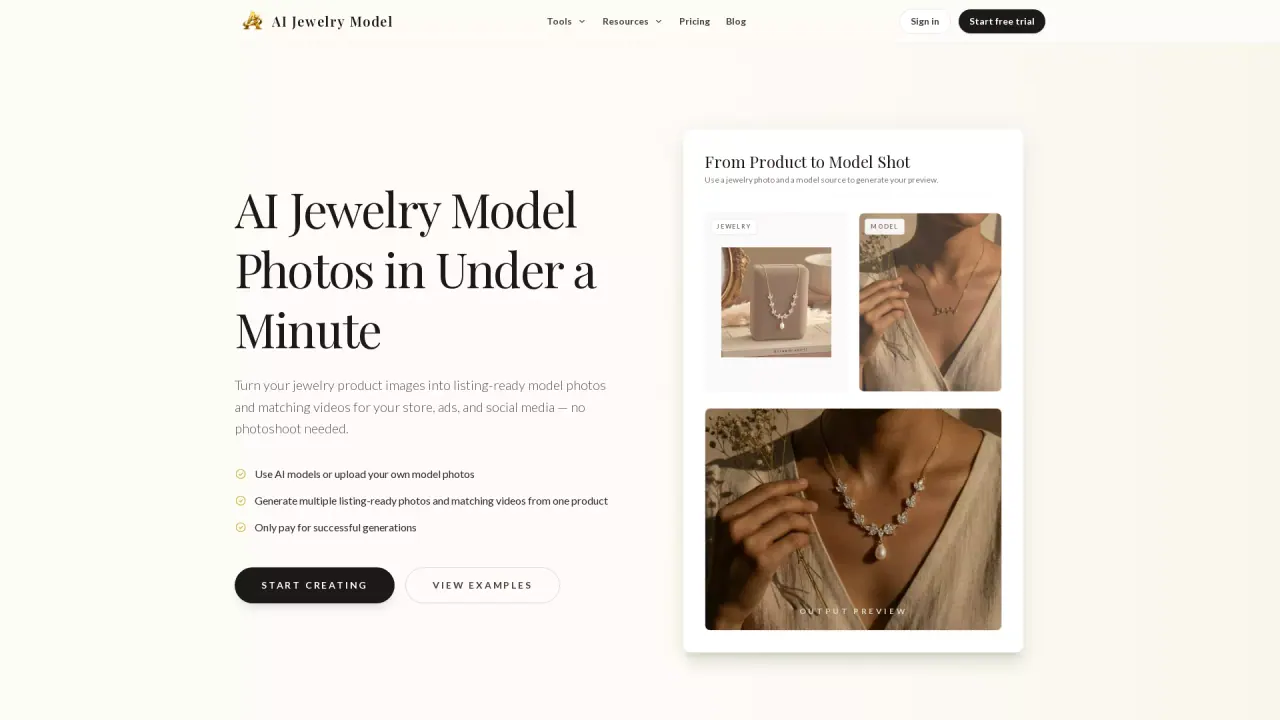 AIJewelryModel screenshot
