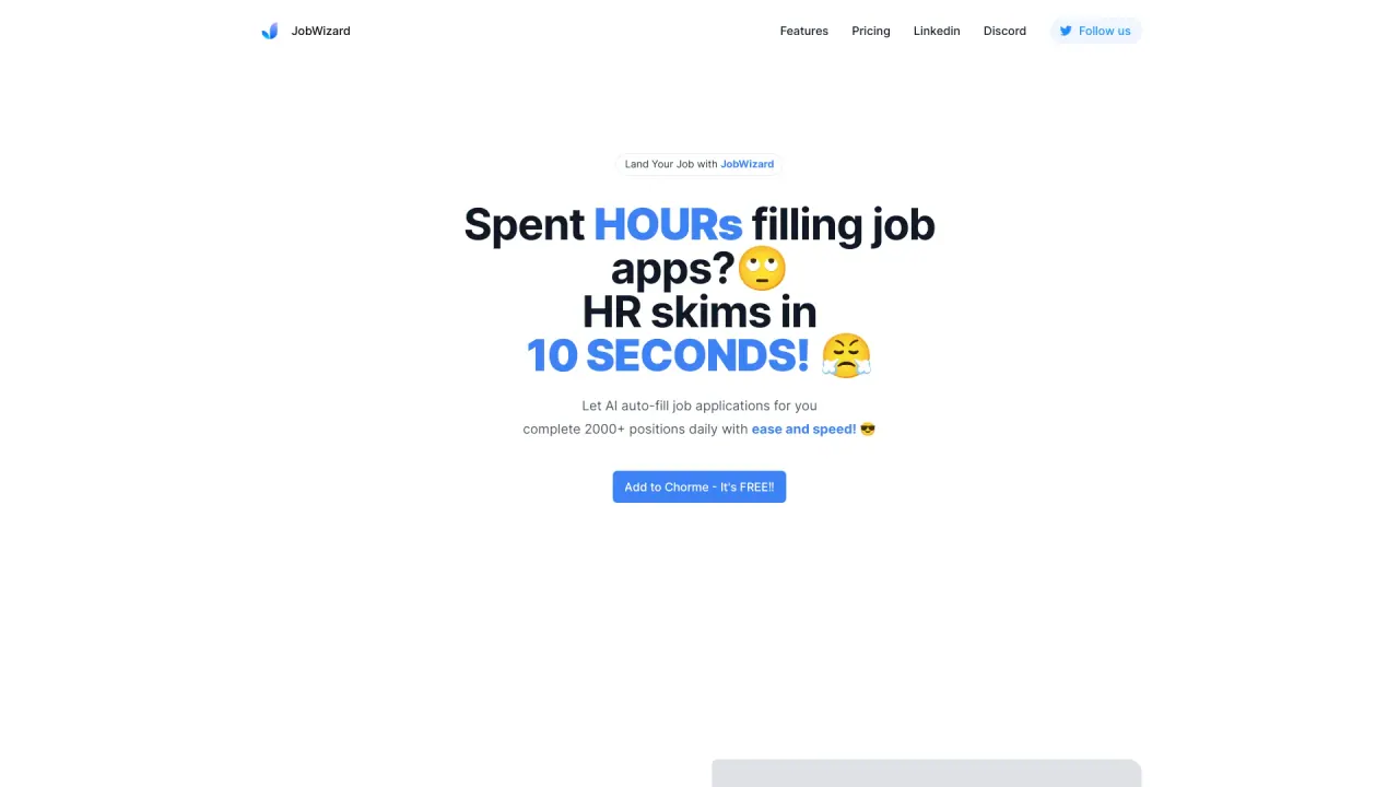 JobwizardAI screenshot