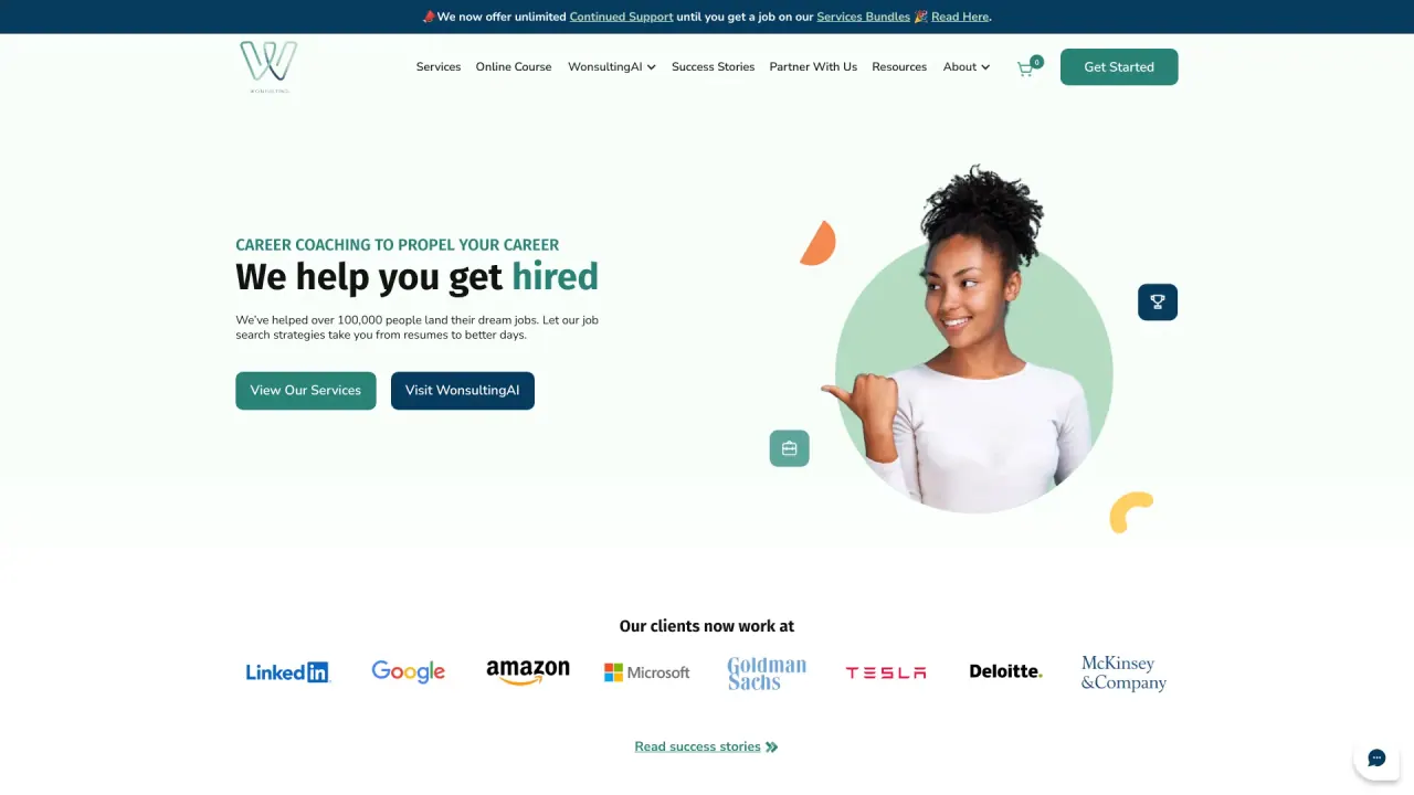 Wonsulting screenshot