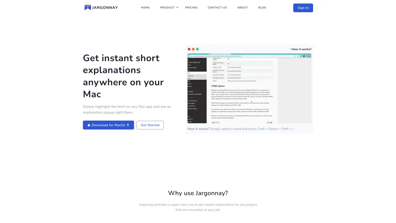 Jargonnay screenshot