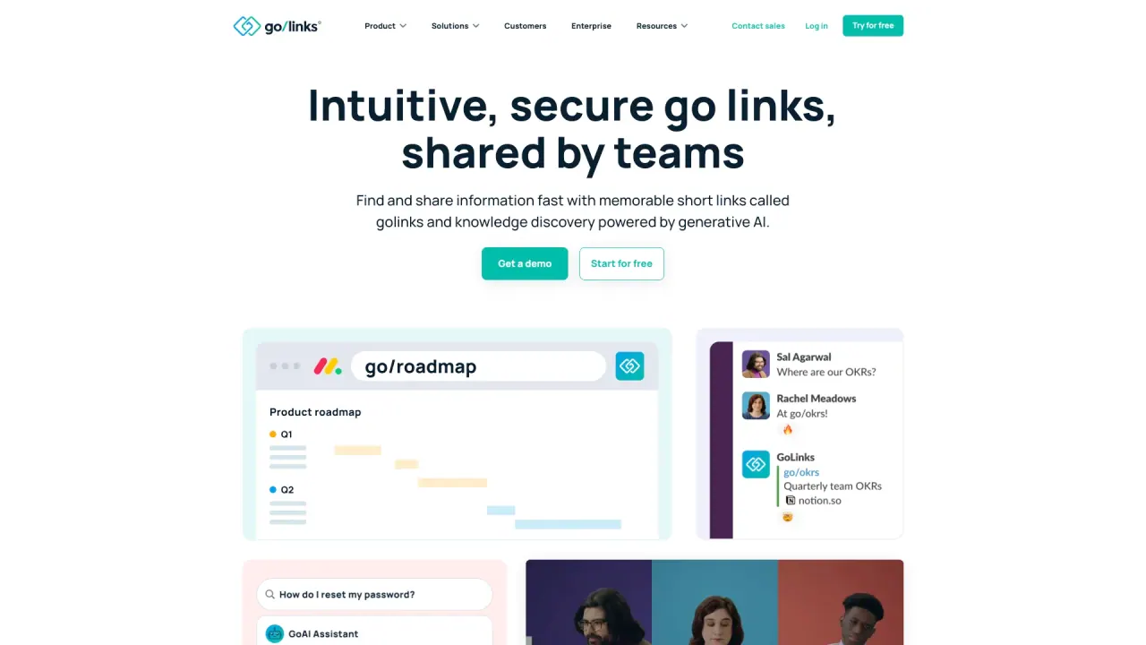 Golinks screenshot