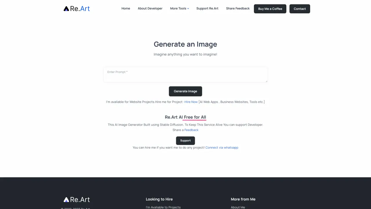 Reart screenshot
