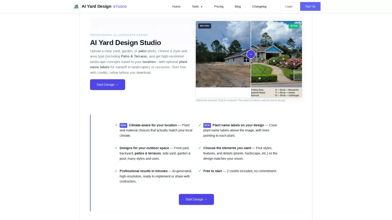 AIYardDesignStudio screenshot