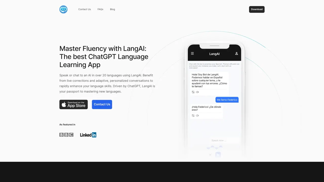 LangAI screenshot
