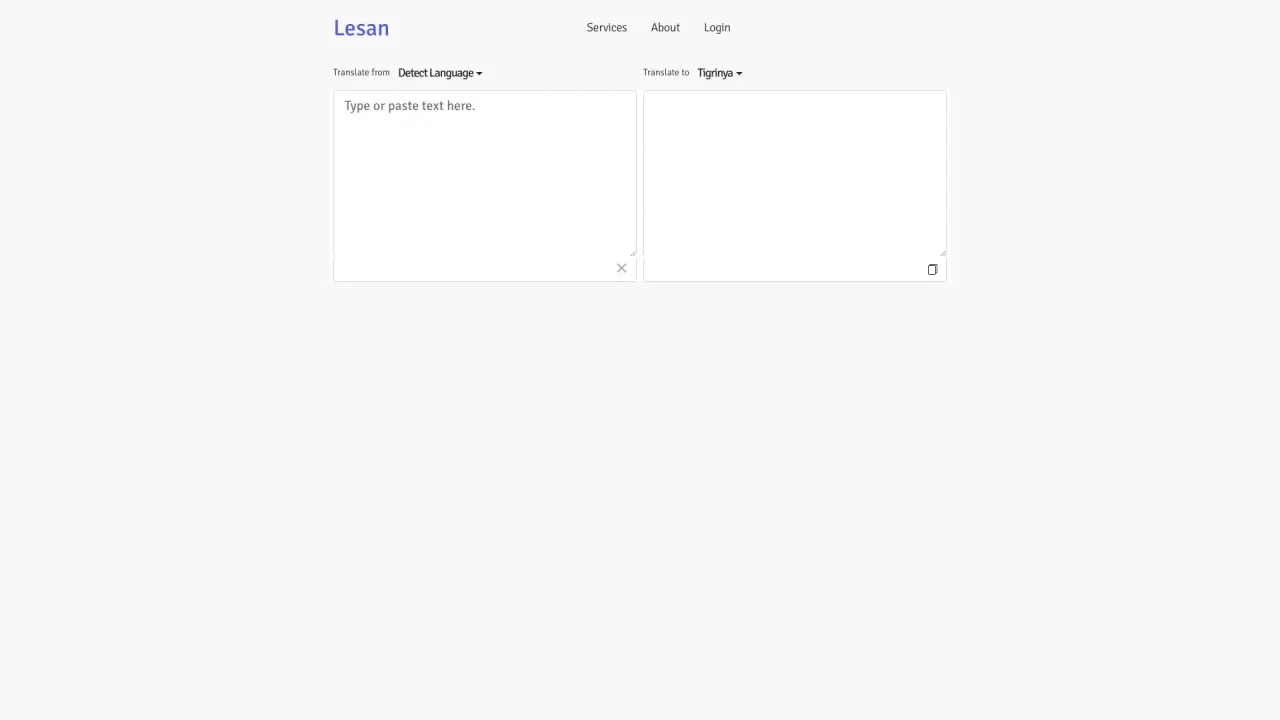 LesanAI screenshot