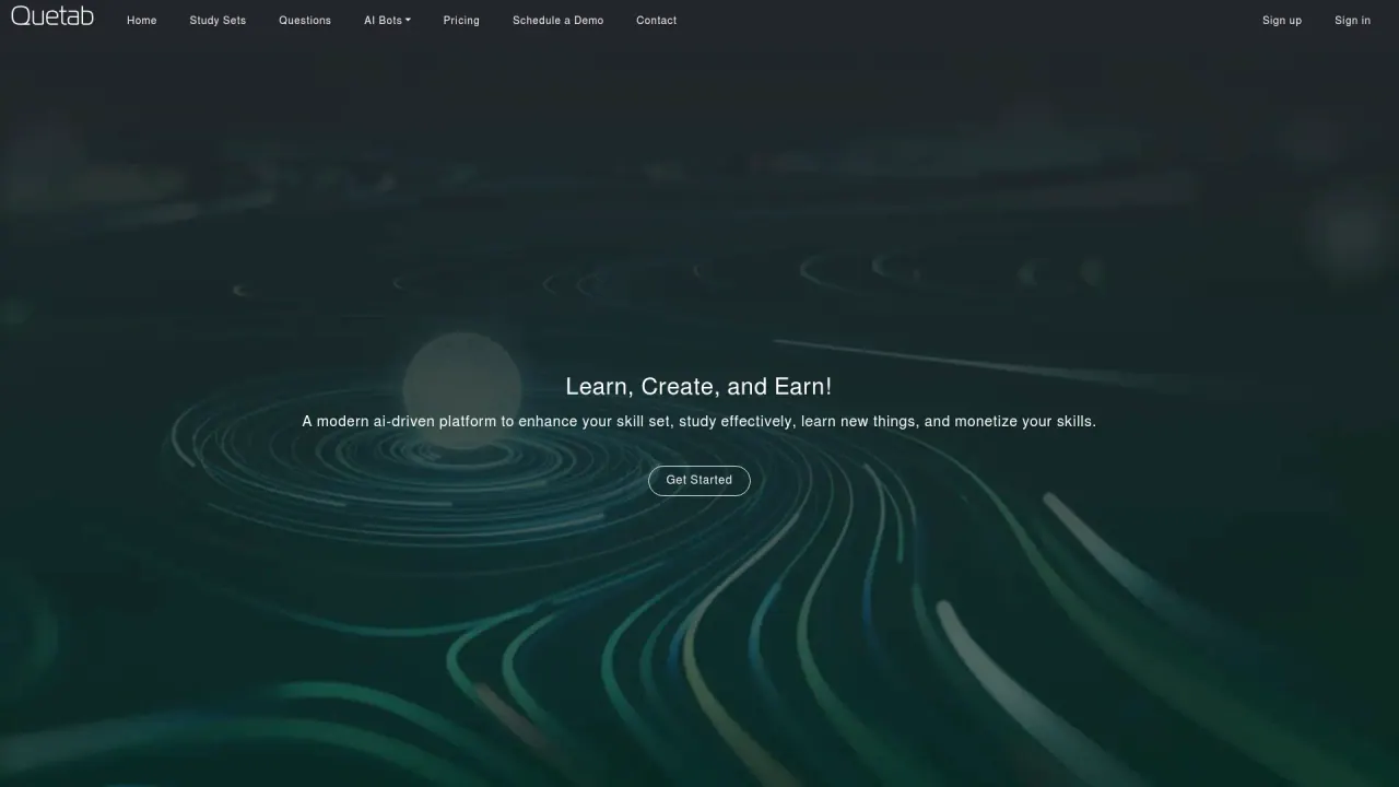Quetab screenshot
