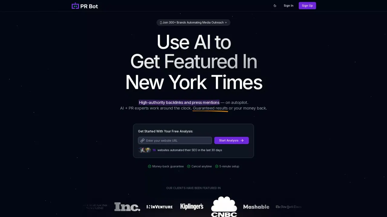 PR Bot screenshot