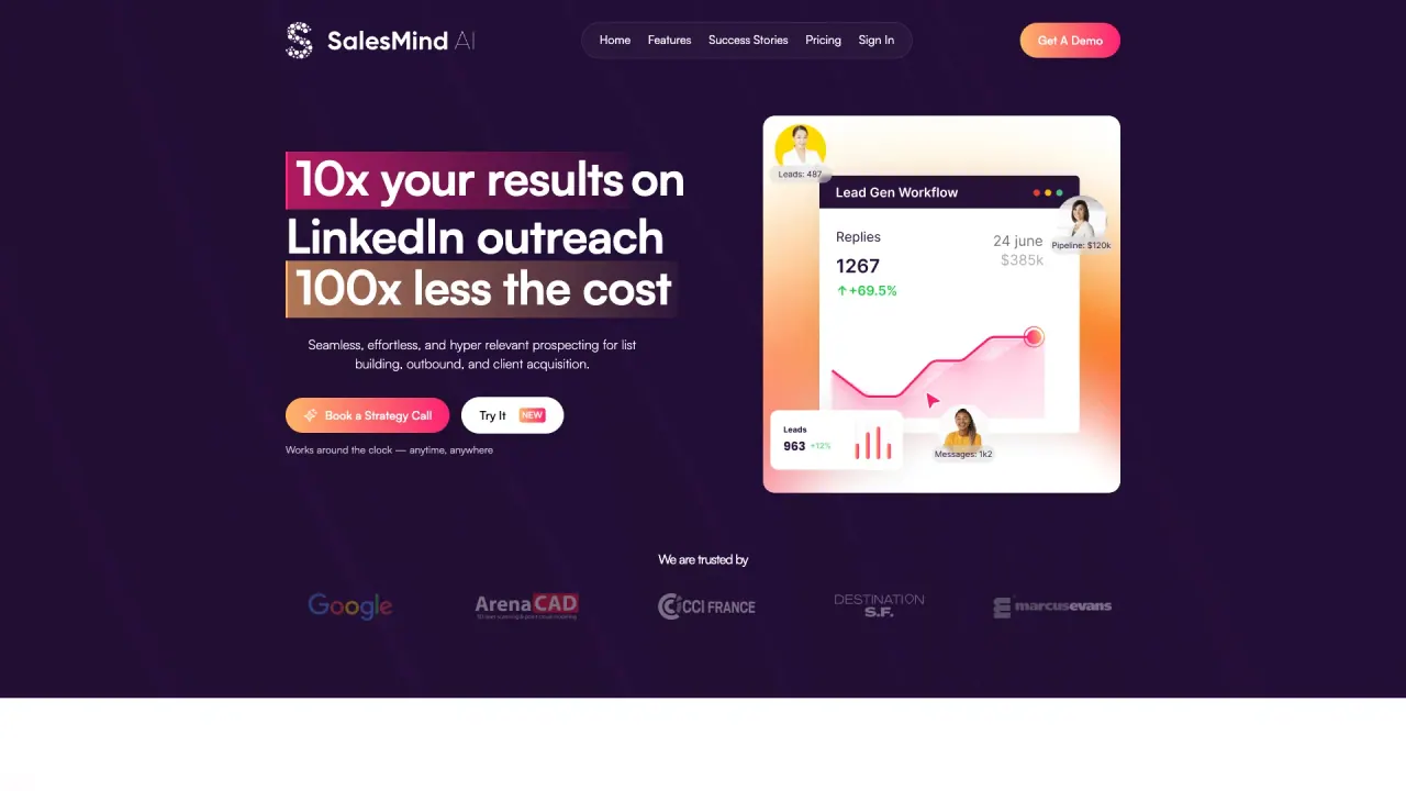 SalesMind AI screenshot