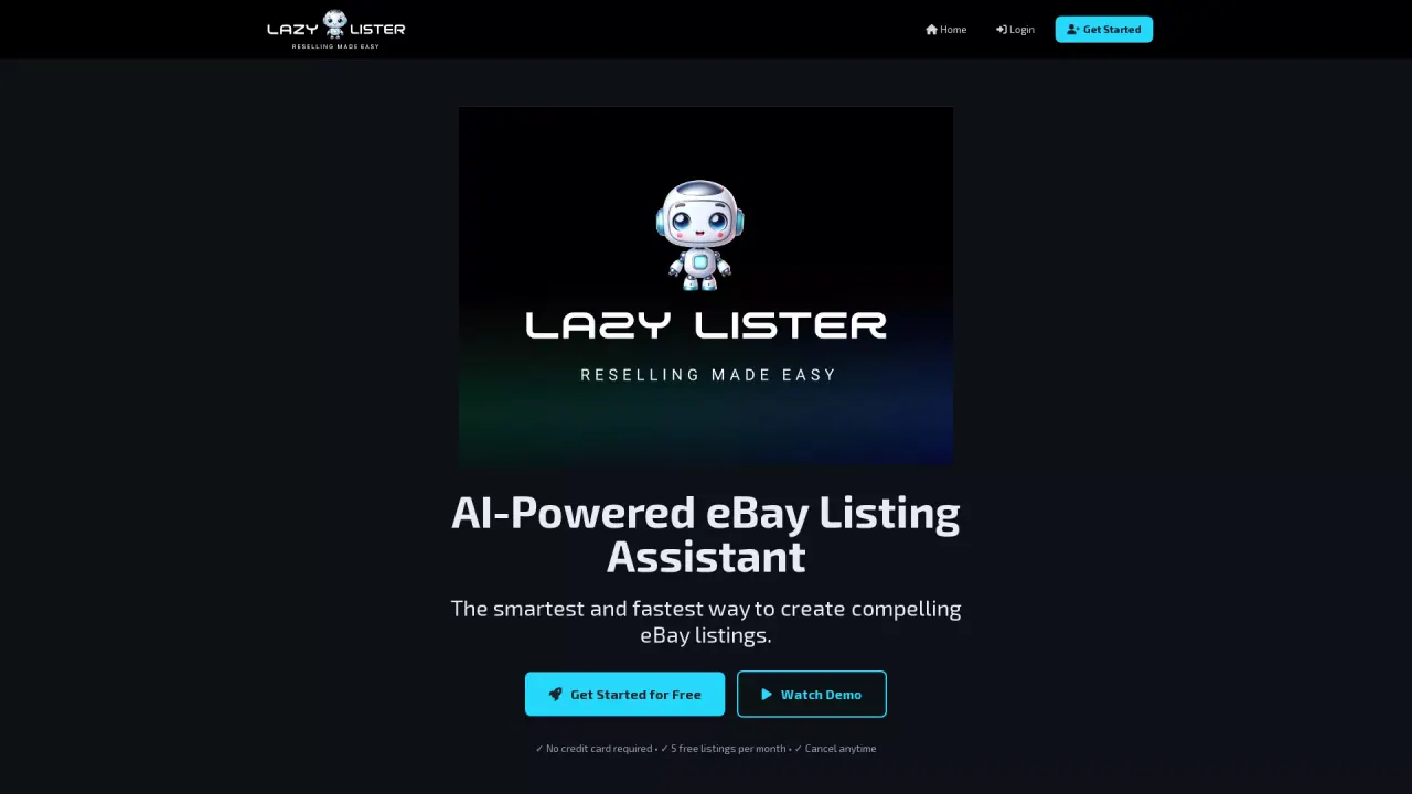 LazyLister screenshot