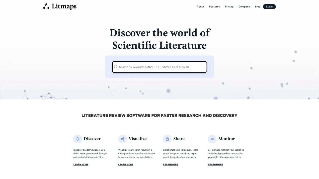 Litmaps screenshot