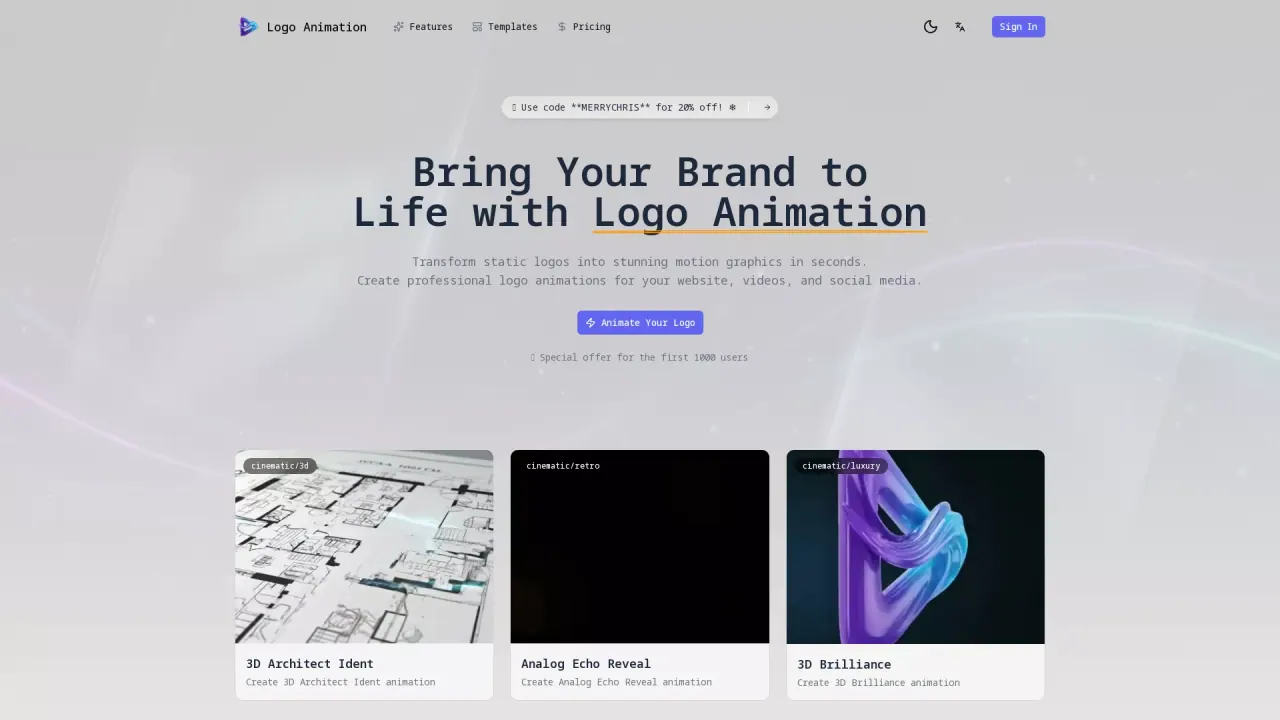 LogoAnimation screenshot