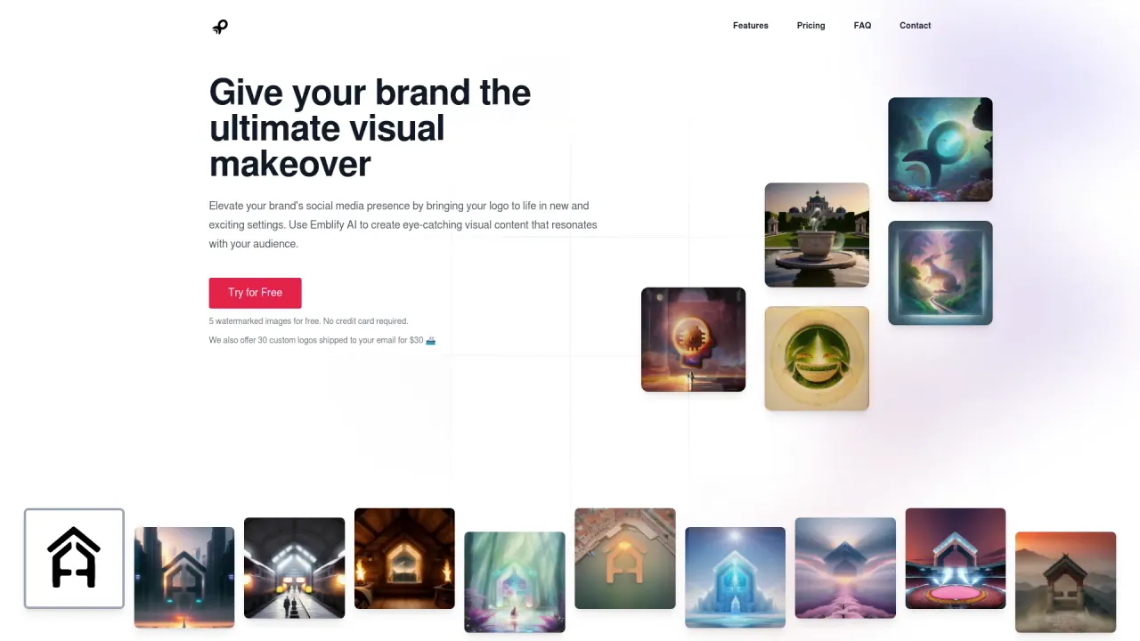 Emblify AI screenshot