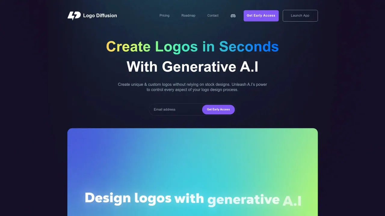 Logo Diffusion screenshot