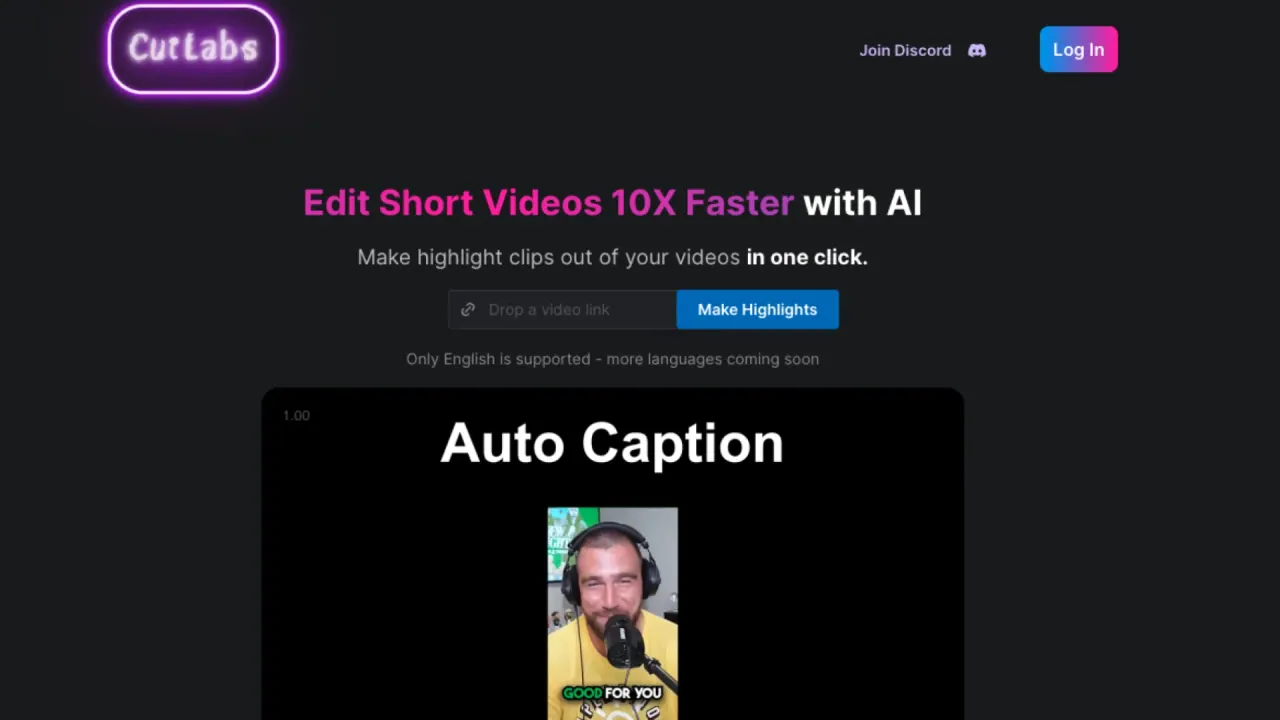 Cutlabs AI screenshot