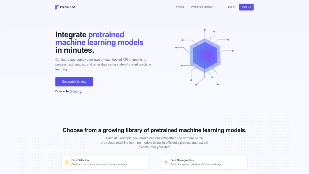 PretrainedAI screenshot