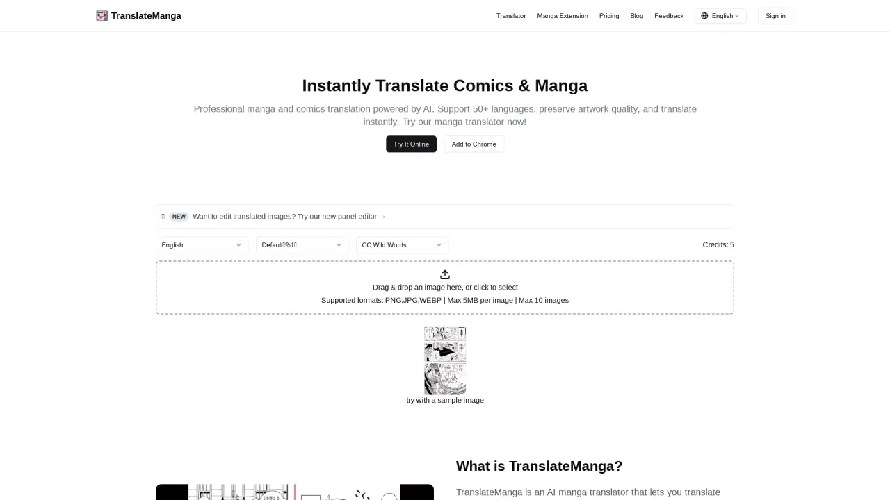 TranslateManga screenshot
