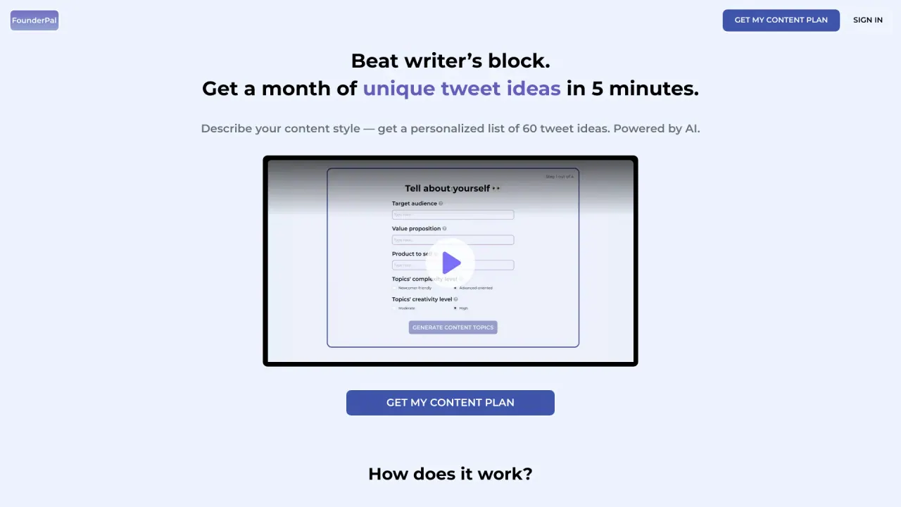 FounderPal screenshot