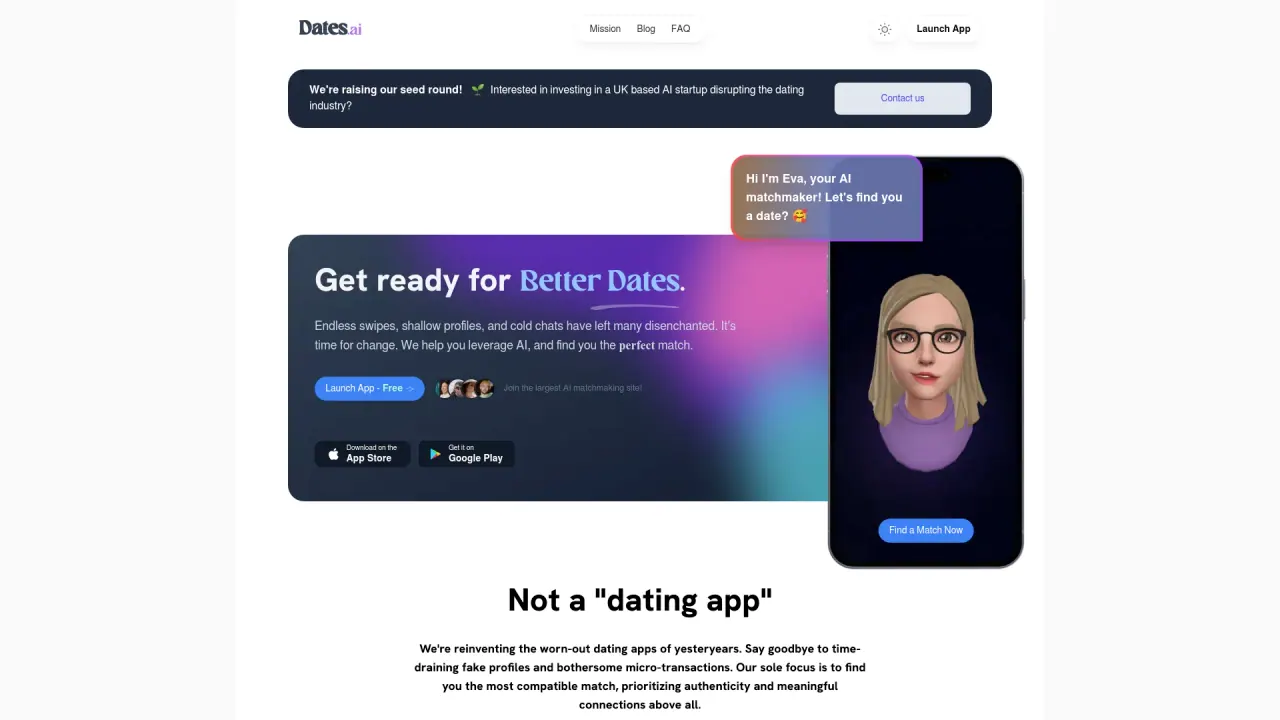 DatesAI screenshot