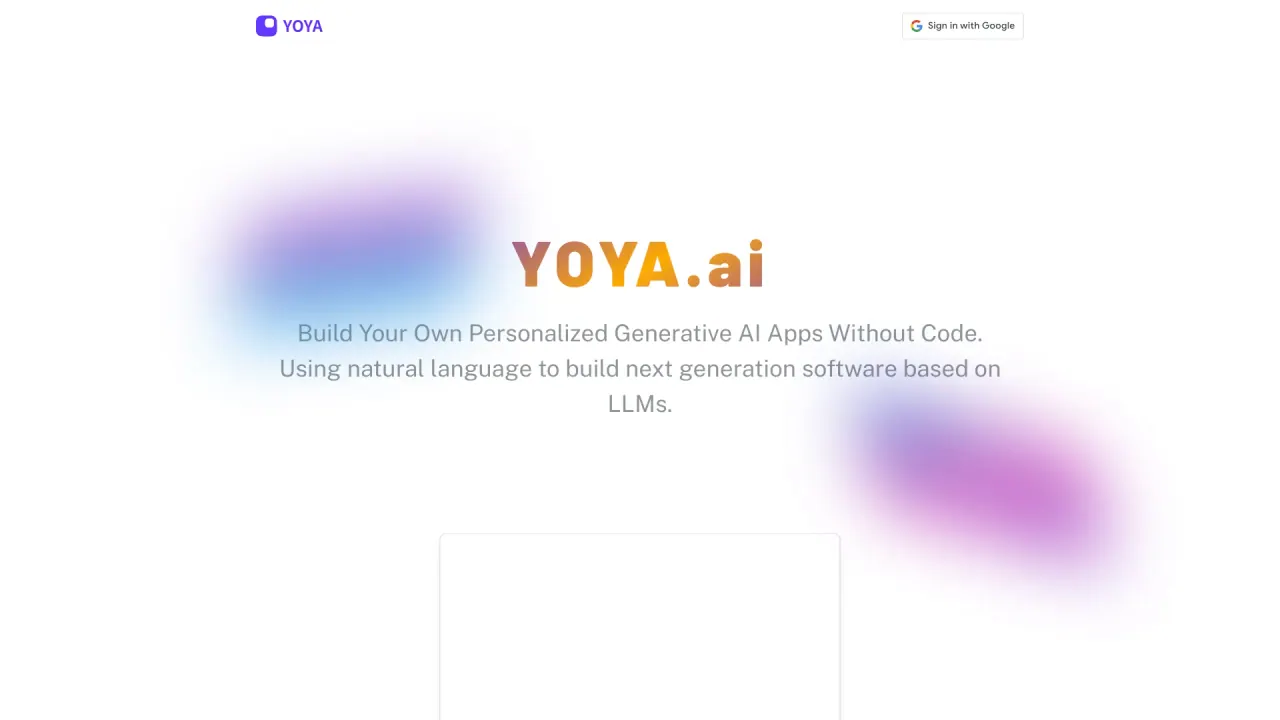 YoyaAI screenshot