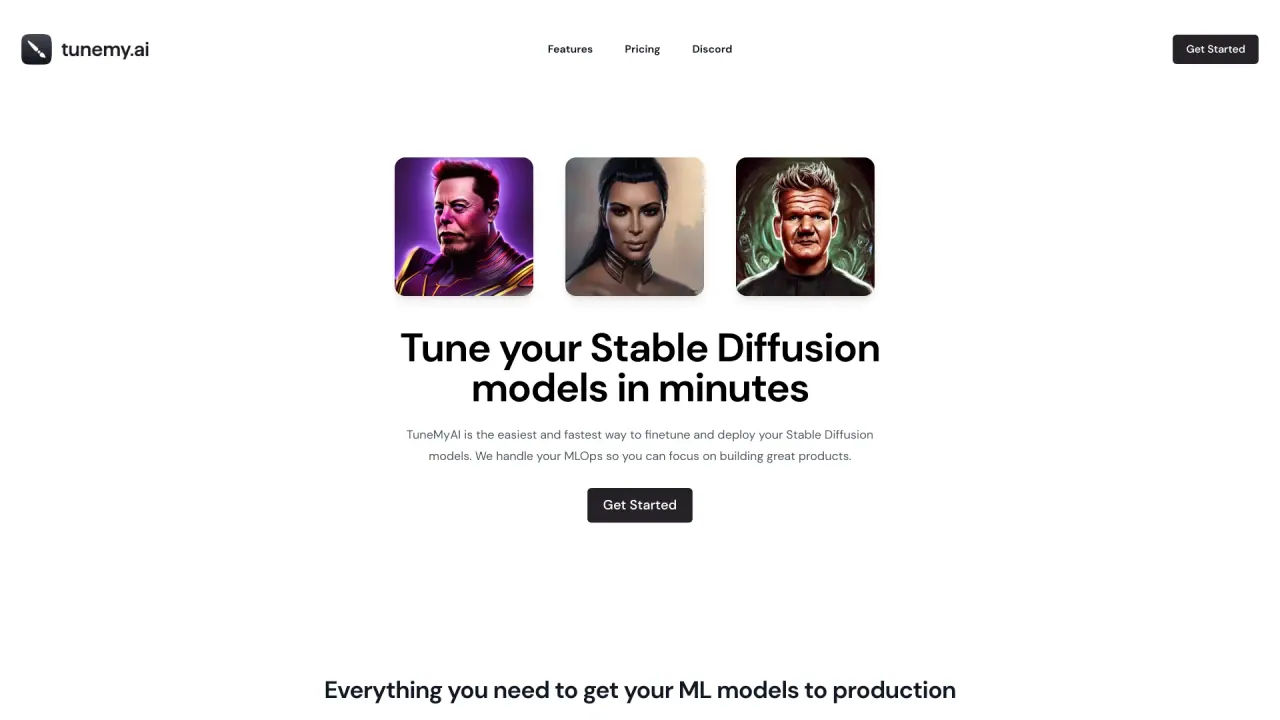 TunemyAI screenshot