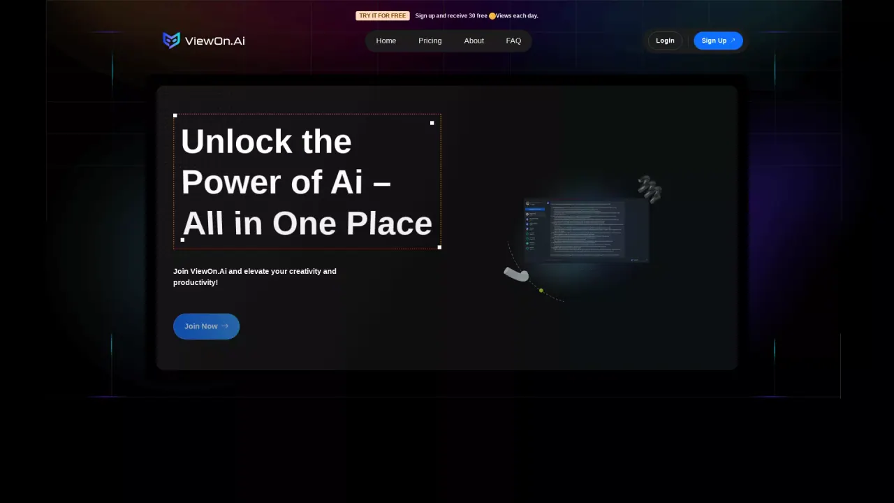 ViewOn.Ai screenshot