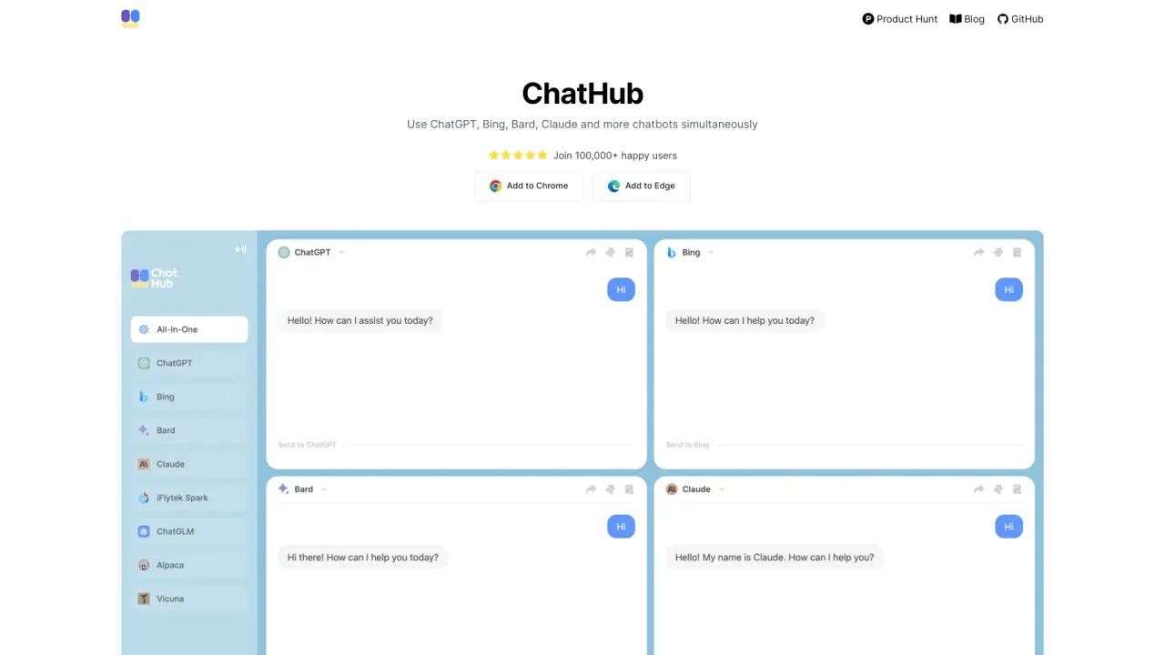 ChathubGG screenshot