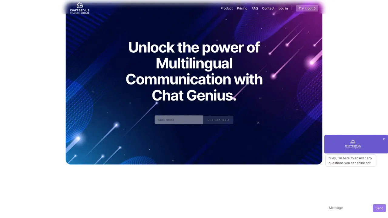 ChatGenius screenshot
