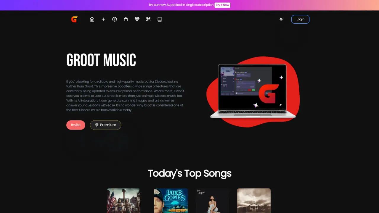 Groot Music screenshot