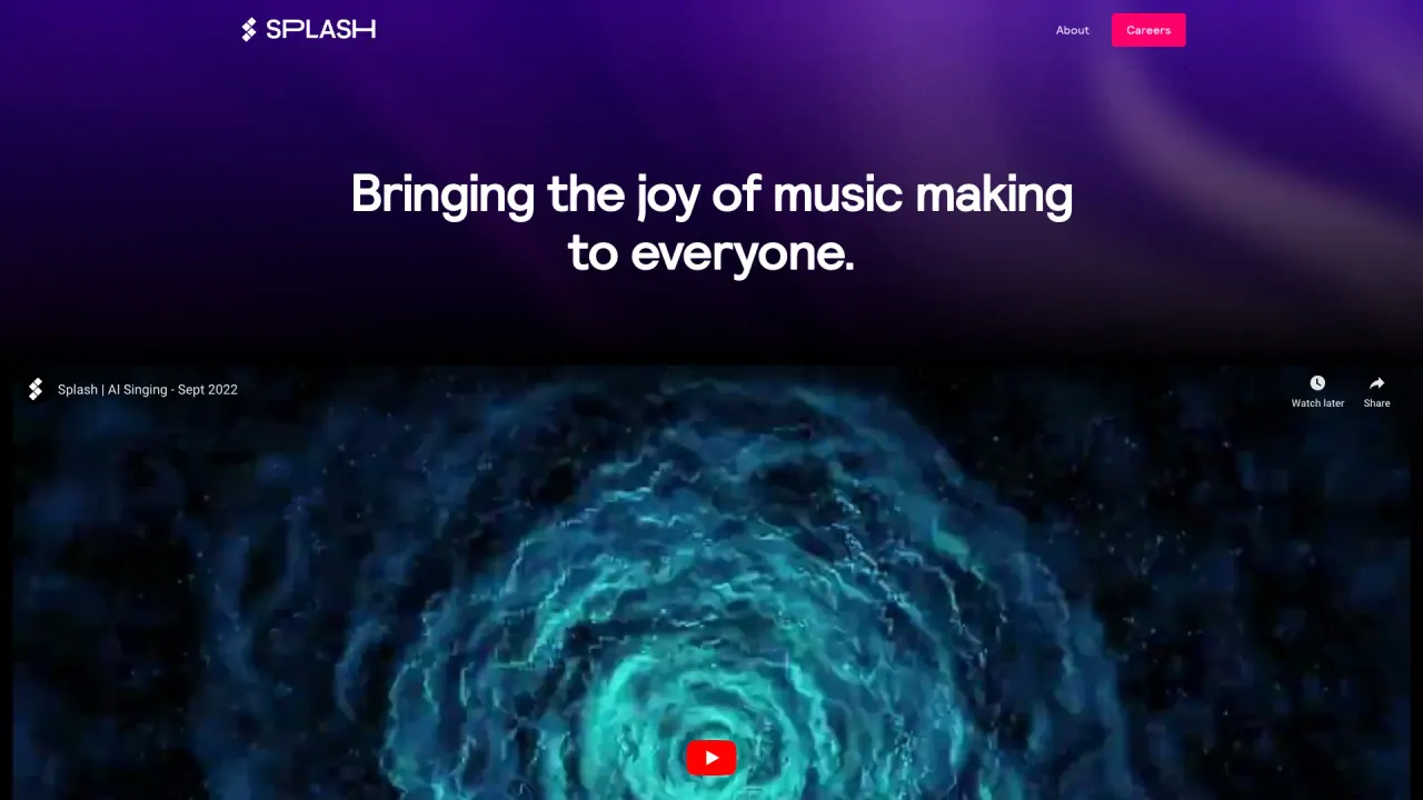 Splash screenshot