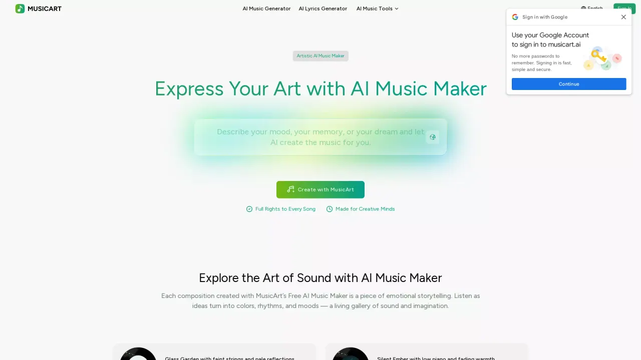 MusicArt screenshot