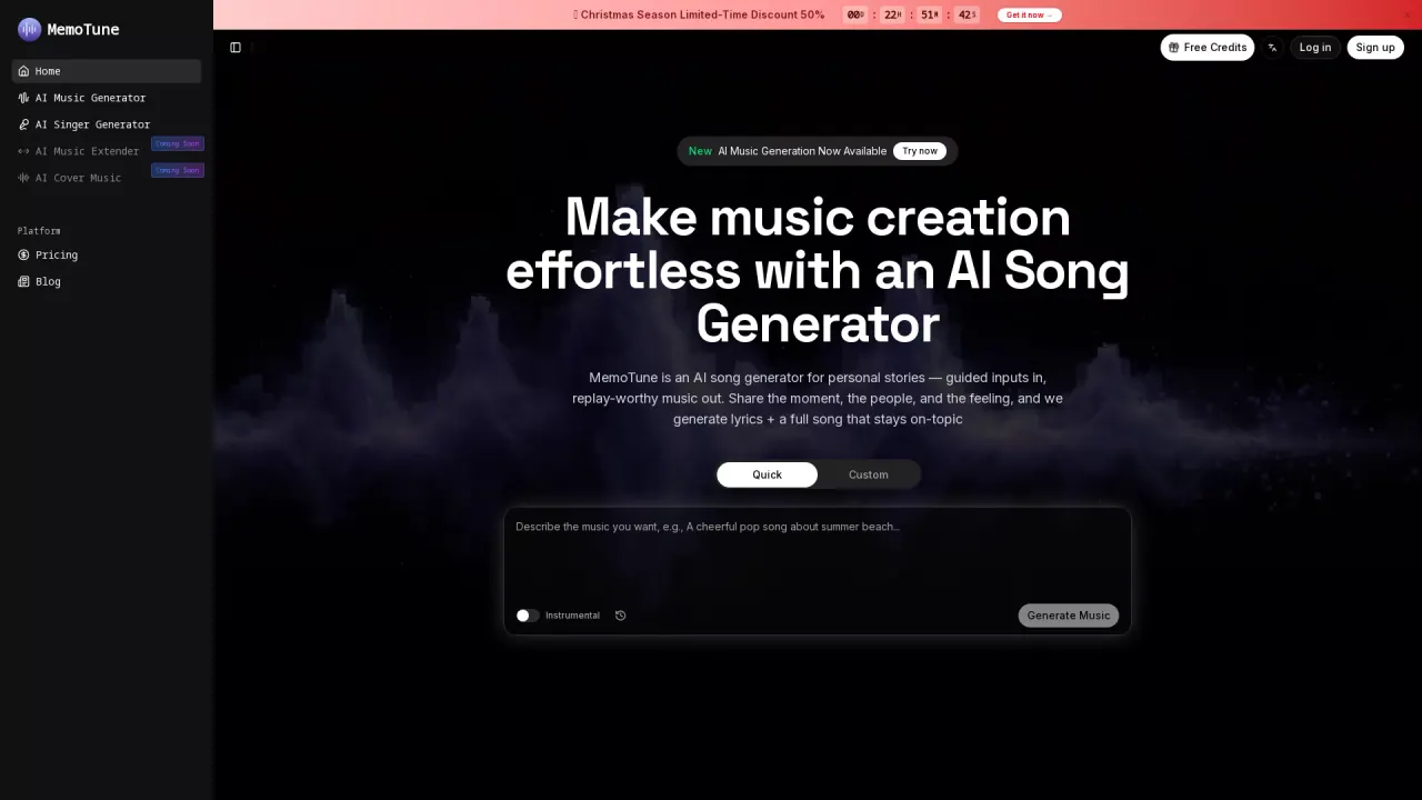 MemoTune screenshot