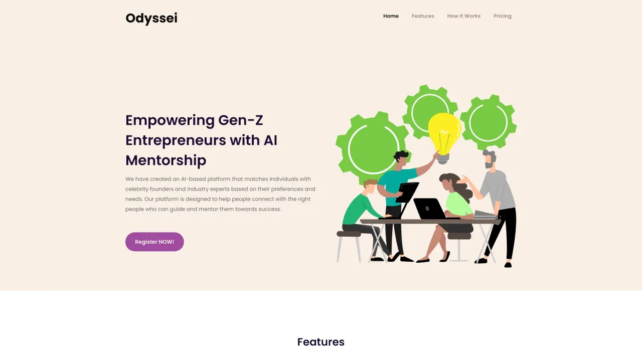 Odyssei screenshot