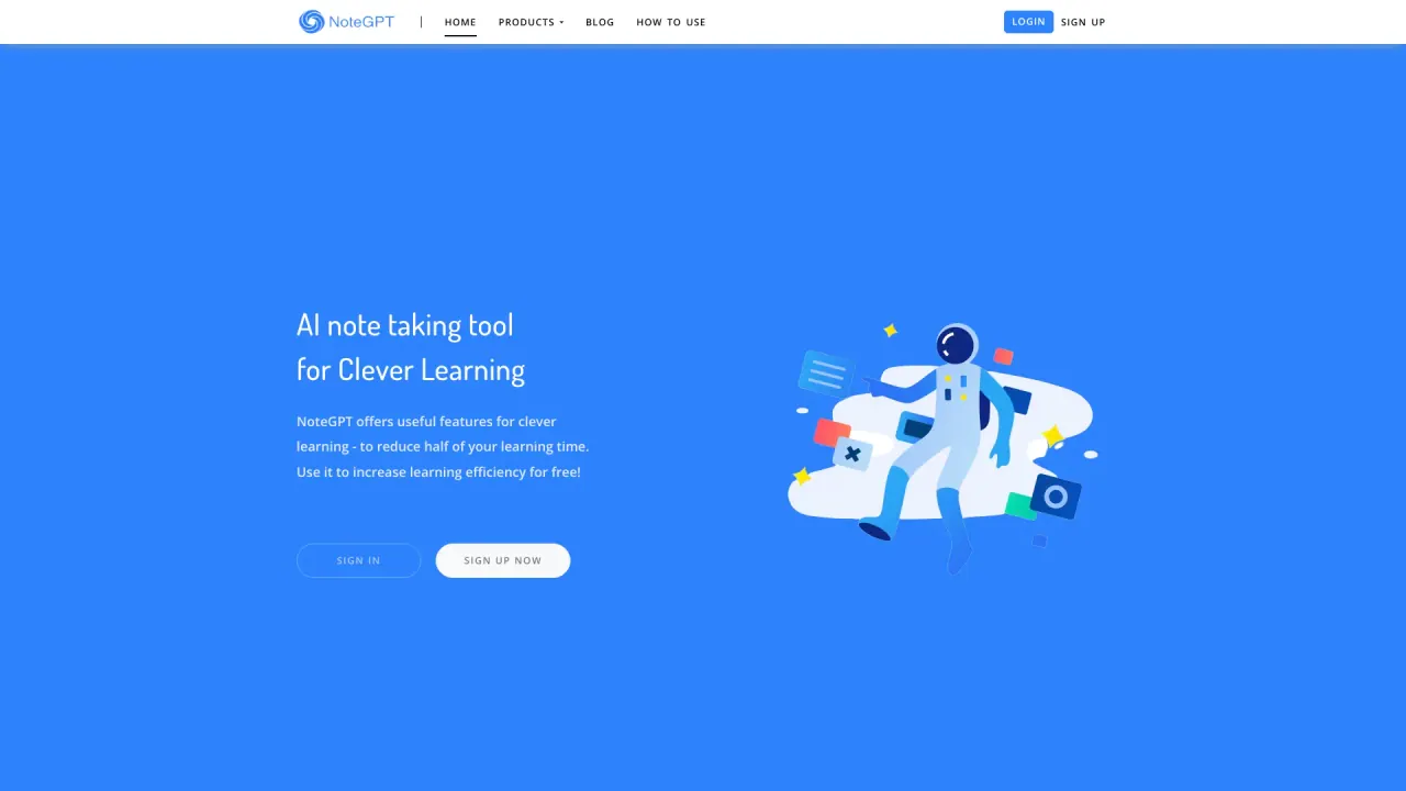 NoteGPT screenshot