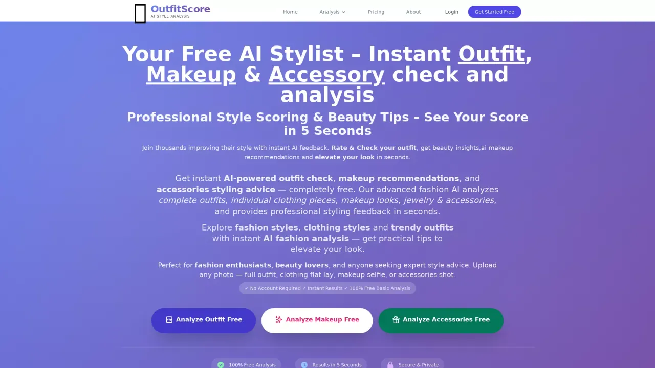 OutfitScore screenshot