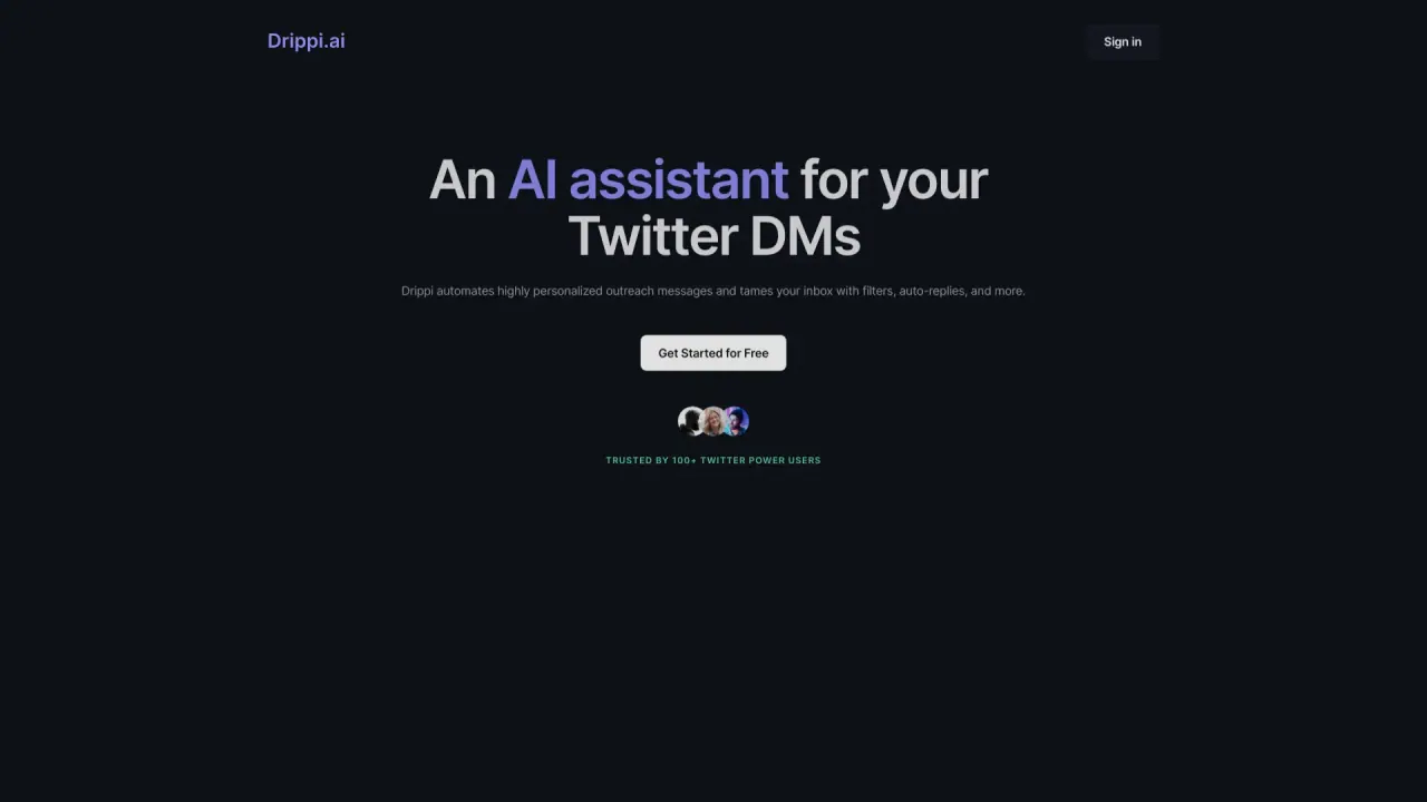DrippiAI screenshot