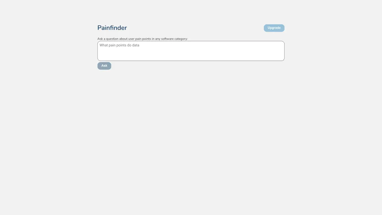 Painfinder screenshot