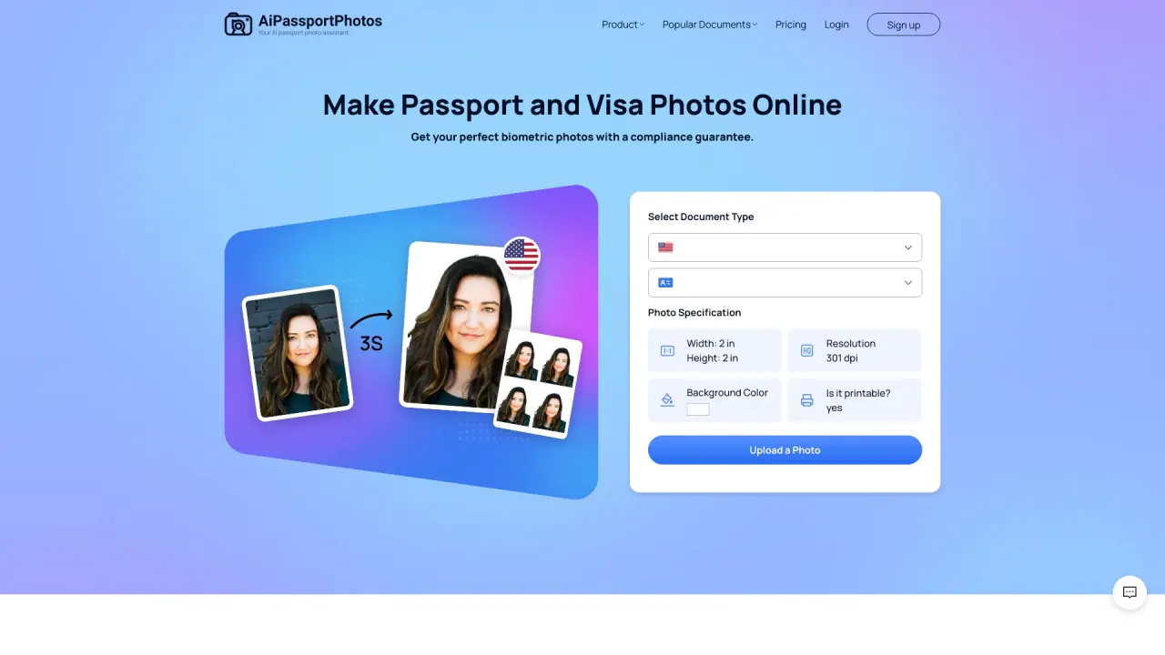 AIPassportPhotos screenshot