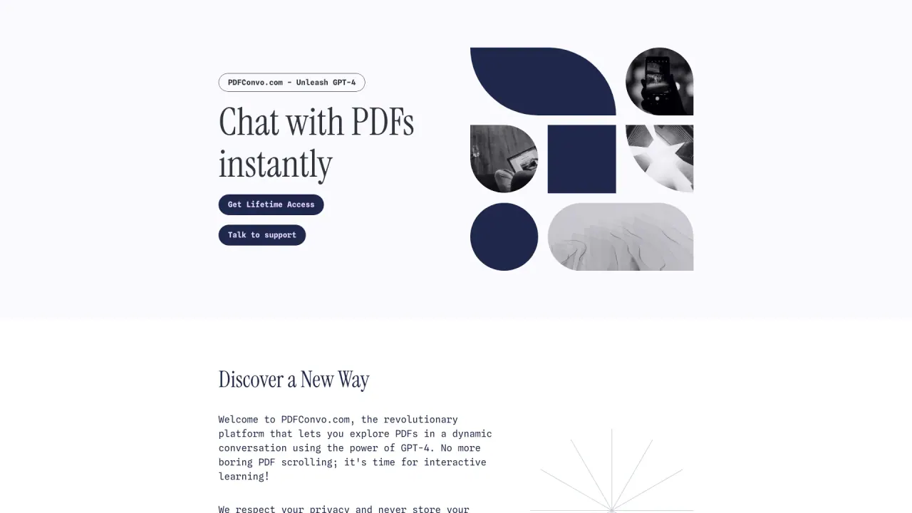 PDFConvo screenshot